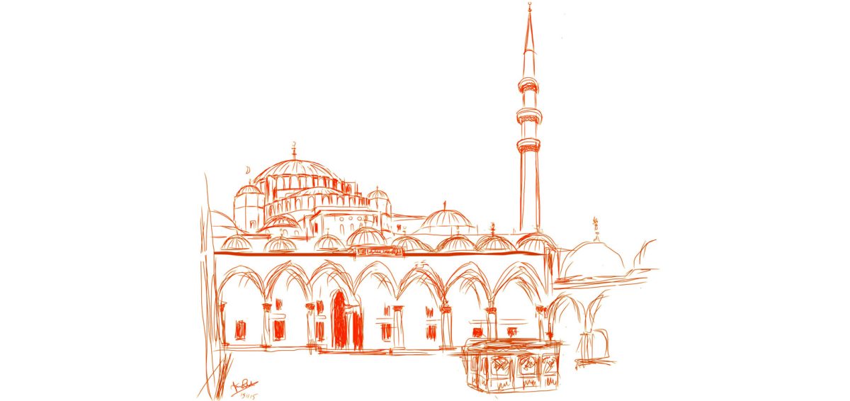 suleymaniye iR sketch