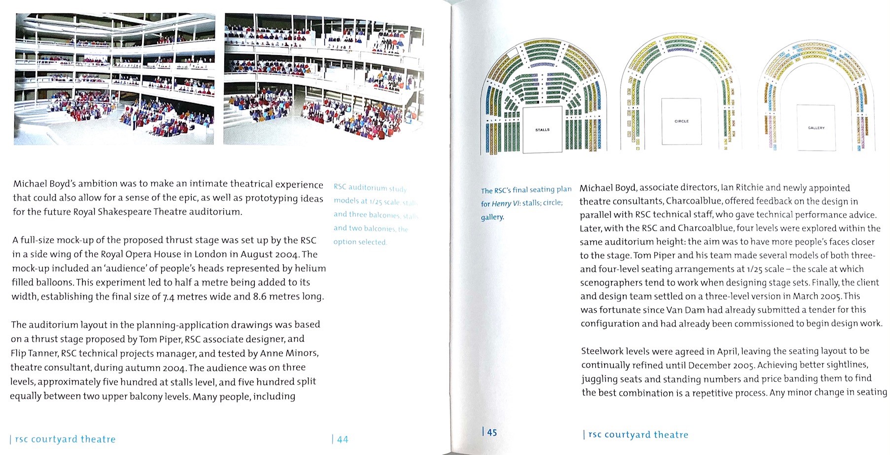 Rsc Courtyard Theatre Ritchie Studio