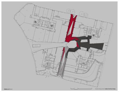 Jean Nouvel - One New Change. Ground Floor Plan