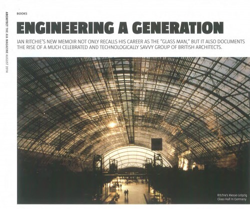 Architect AIA Magazine Engineering A Generation Witold Rybczynski Aug 2014-1